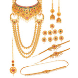 Southern Bridals Complete Gold Plated Bridal Set
