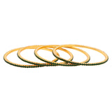 Women's Yellow Gold Plated Bangles