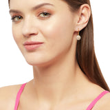 Spakling Essentials Round Drop Earrings