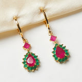 Spakling Essentials Dynamic Gold Plated Earrings