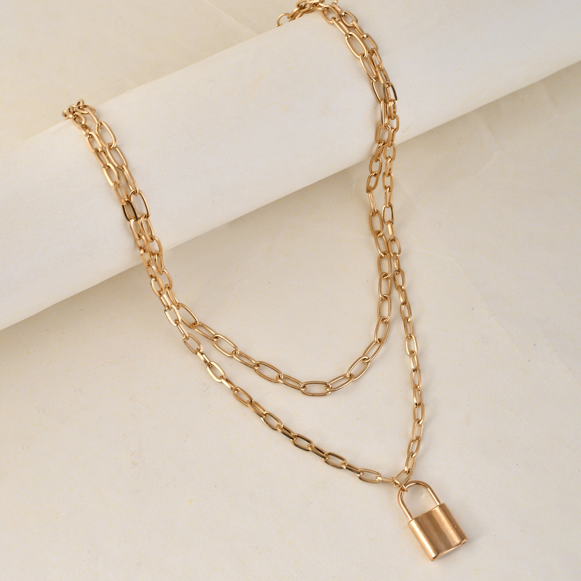 Buy Gold Necklaces & Pendants for Women by Jewar Mandi Online | Ajio.com