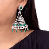 Cocktail Danglers Statement Drop Earrings