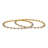 Zircon Gems Embellished Bangles