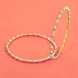 Zircon Gems Embellished Bangles