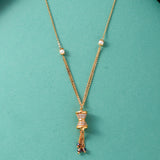 Faux Pearls Embellished Mangalsutra