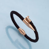 Leather Trend Braided Style Bracelet