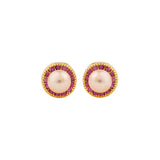 Pearl and Gems Earrings