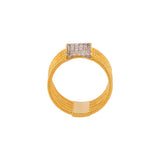 Gems Adorned Band Style Ring
