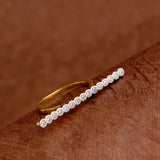 Statement American Diamond Gems Embellished Ring