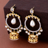 Ethnic Style Jhumka Drop Earrings