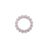Women's American Diamond Gems Embellished Band Ring