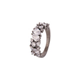 Zircon Gemstones Embellished Band Ring