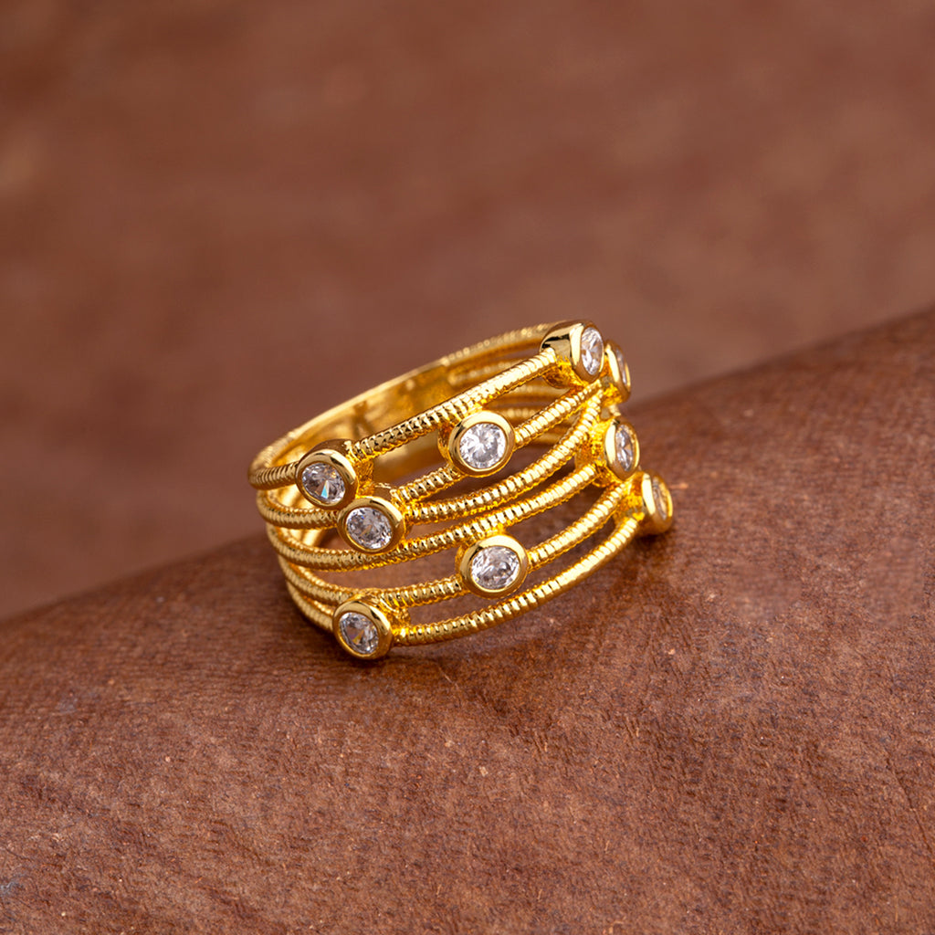 Cutwork Design Layered Style Ring – VOYLLA