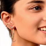 Designer Gold Plated Earrings