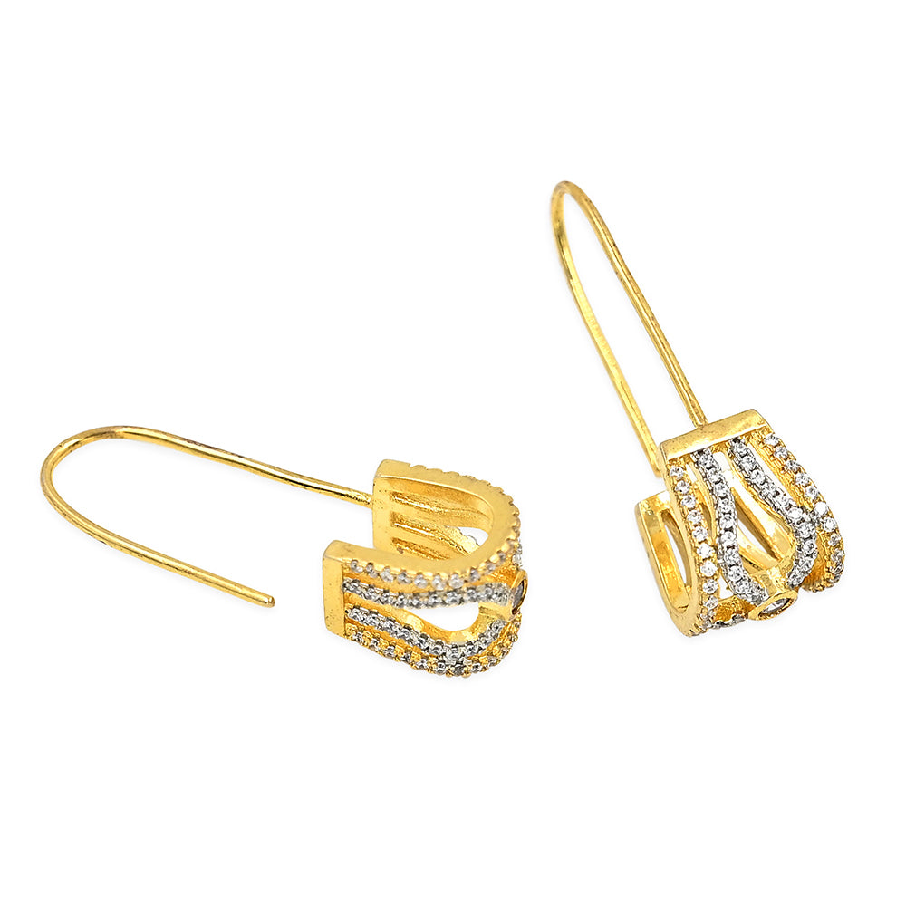 Minimalistic Gold Plated Earrings