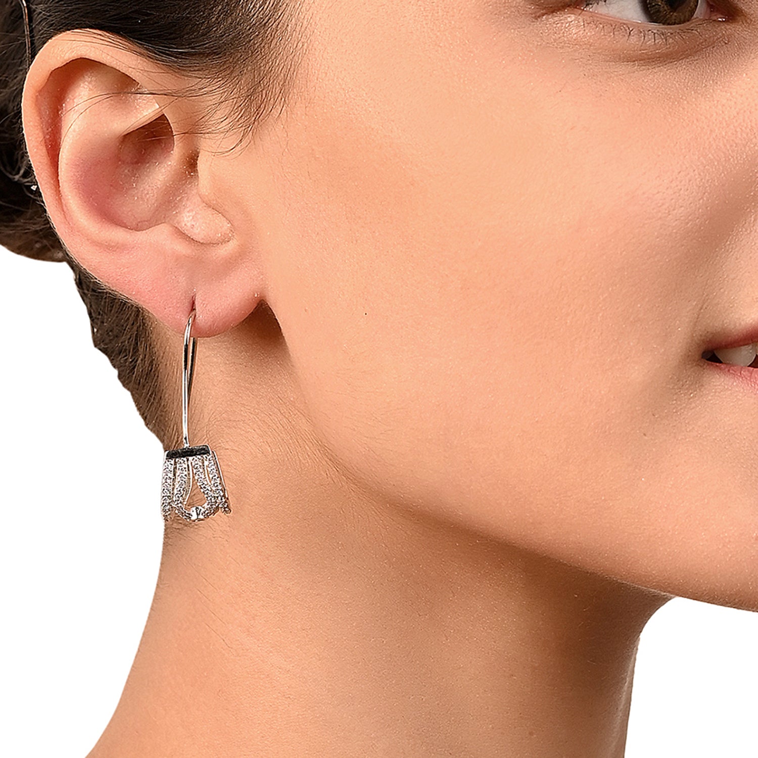 Minimalistic Silver Plated Earrings