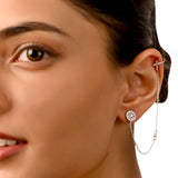 Silver Plated Long Dangling Earrings