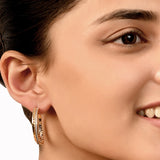 CZ Hoop Earrings