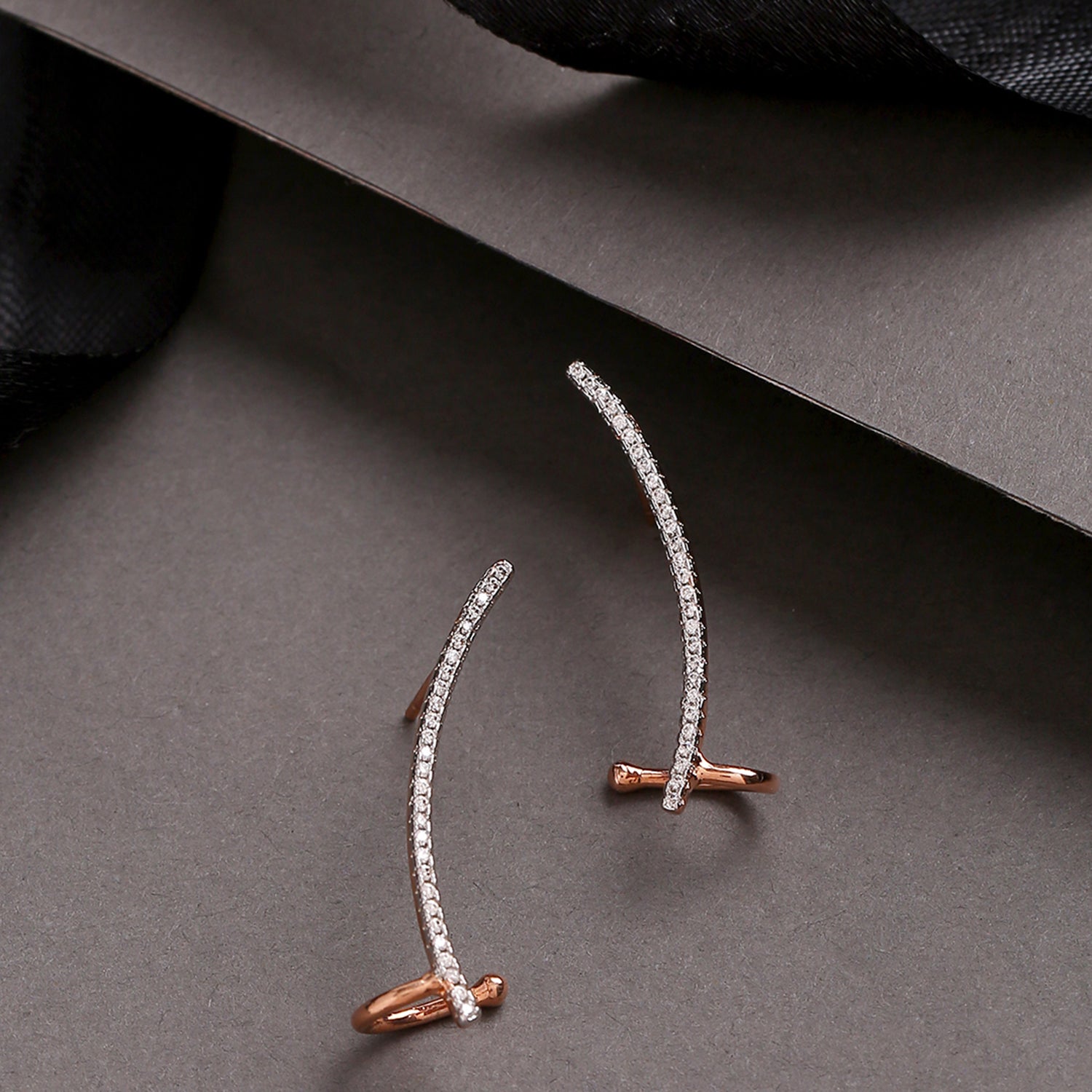 Sparkling Elegance Round Cut CZ Jhumki Earrings – VOYLLA