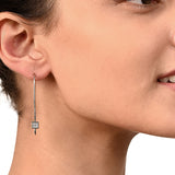 Stylish Silver Plated Earrings
