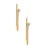Gold Plated Classic Earrings