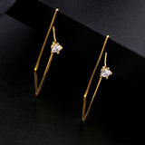 Gold Plated Classic Earrings