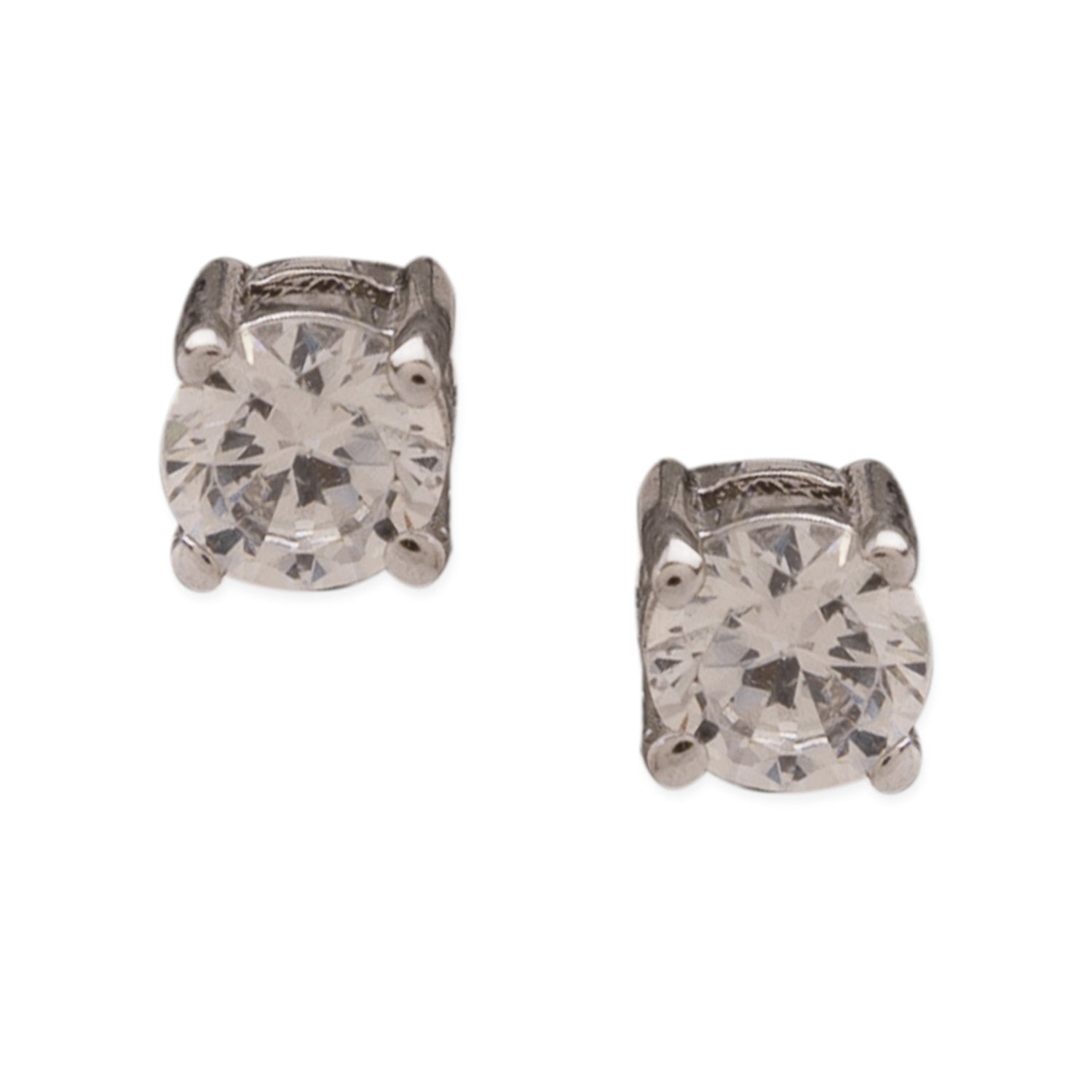 Tiny Silver Plated Stud Earrings
