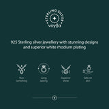 925 Sterling Silver CZ Star Shaped Pendant with Chain