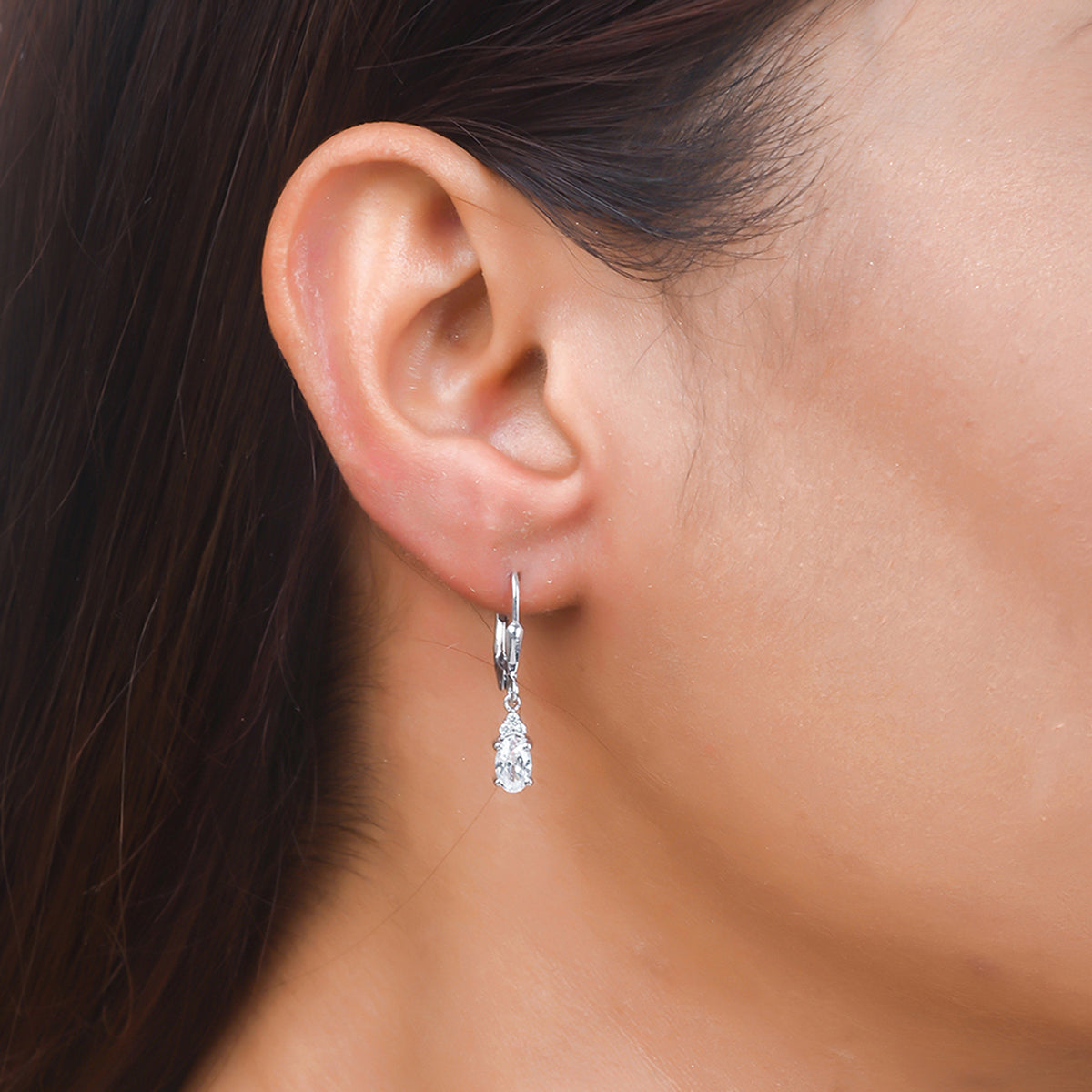 Artificial Diamonds Daily Wear CZ Drop Earring
