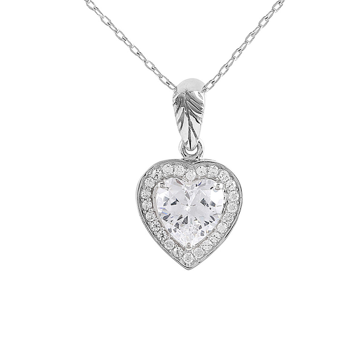 Diamond Heart Necklace | Heart shaped diamond necklace, Beautiful necklaces,  Women jewelry