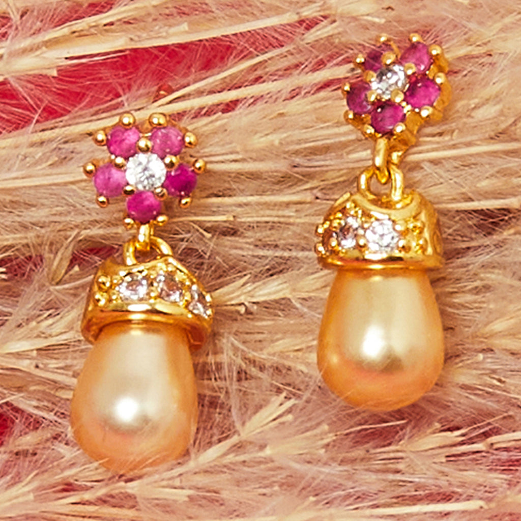 Faux Pearl Stud Earrings VOYLLA