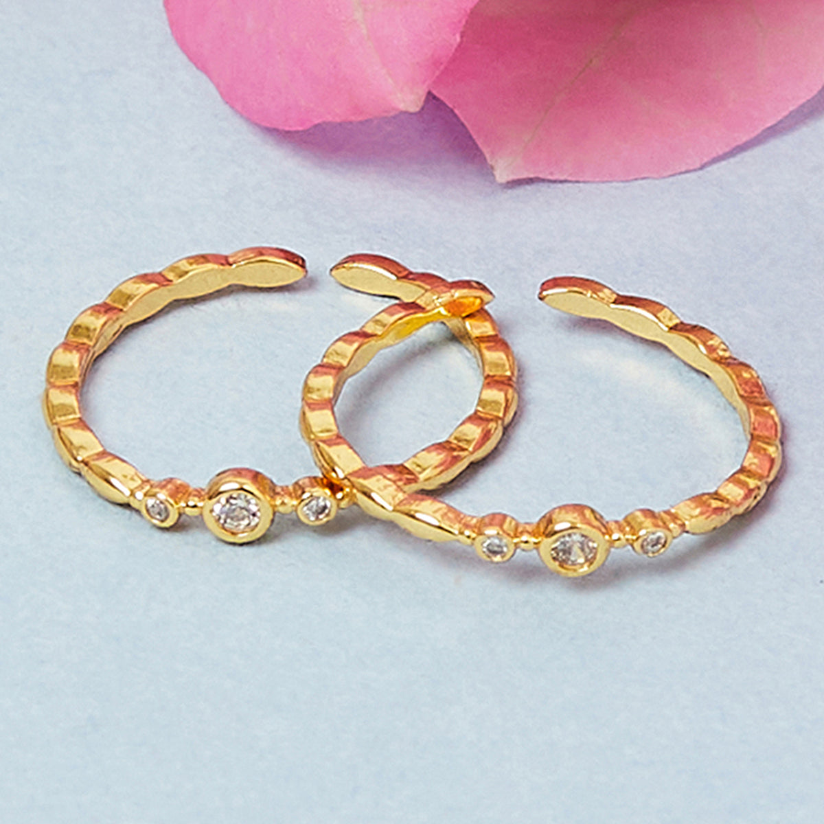 Classic Gold Plated Toe Rings