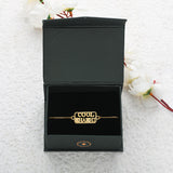 925 Sterling Silver Cool Bhabhi 22k Gold Micron Plated Bracelet Rakhi