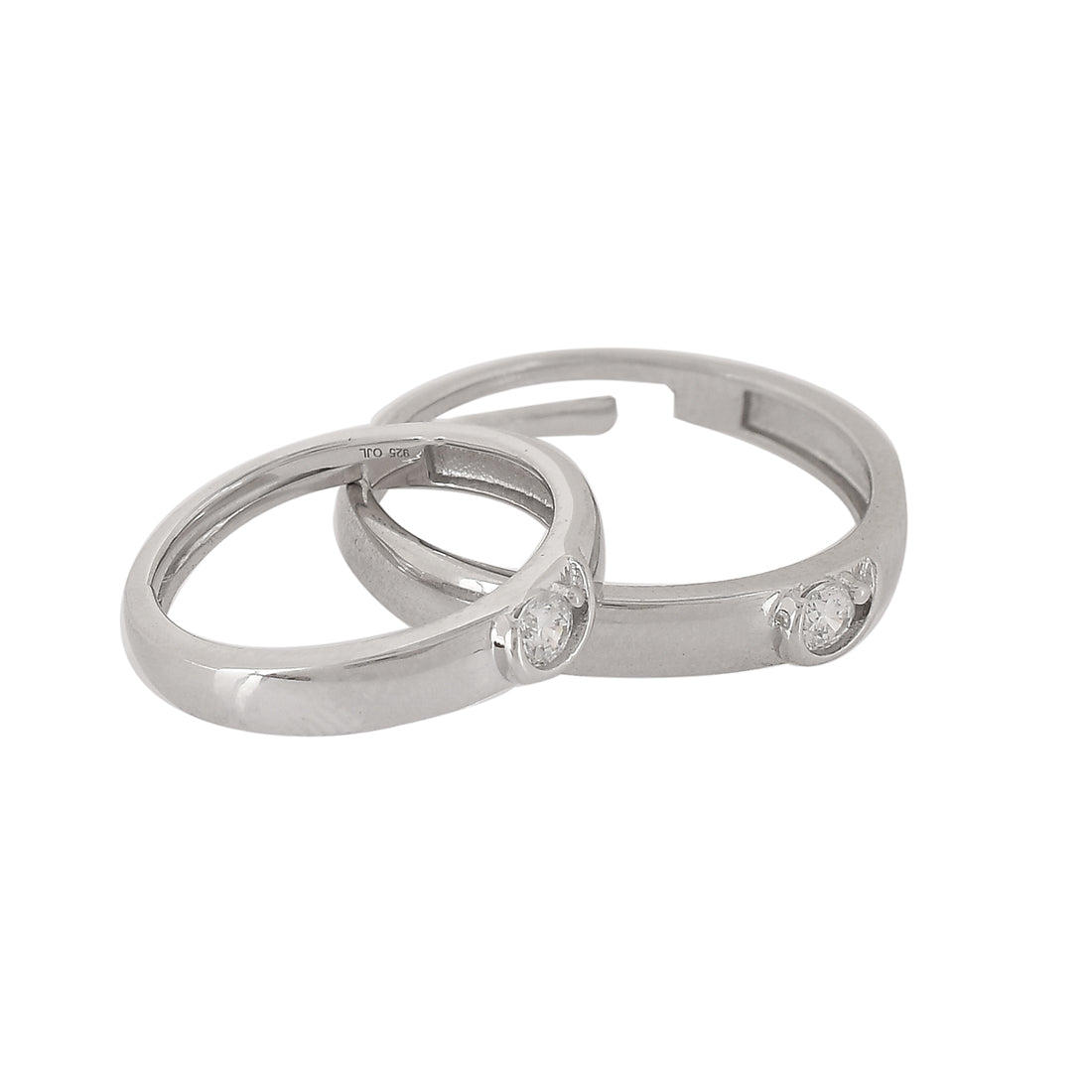 Classic Luxury Engagement Wedding Ring Set Brilliant - Temu
