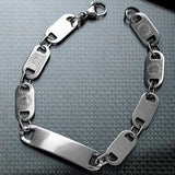 Sun Designer Silver Plated Bracelet For Men