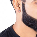 Royal Stud Men's Triangle Earring