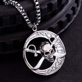 Road Rider Round Pendant Set
