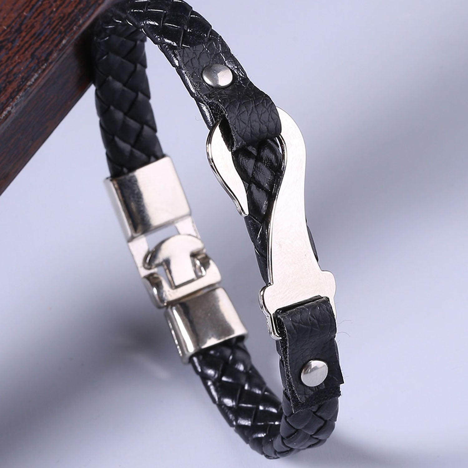 Royal Bands Leather Bracelet