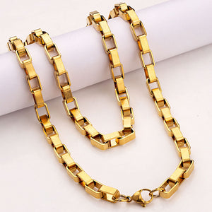 Box Design Gold Chain