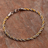 Royal Links Rope Design Bracelet