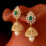 Ethnic Jhumka Drop Embellished Earrings