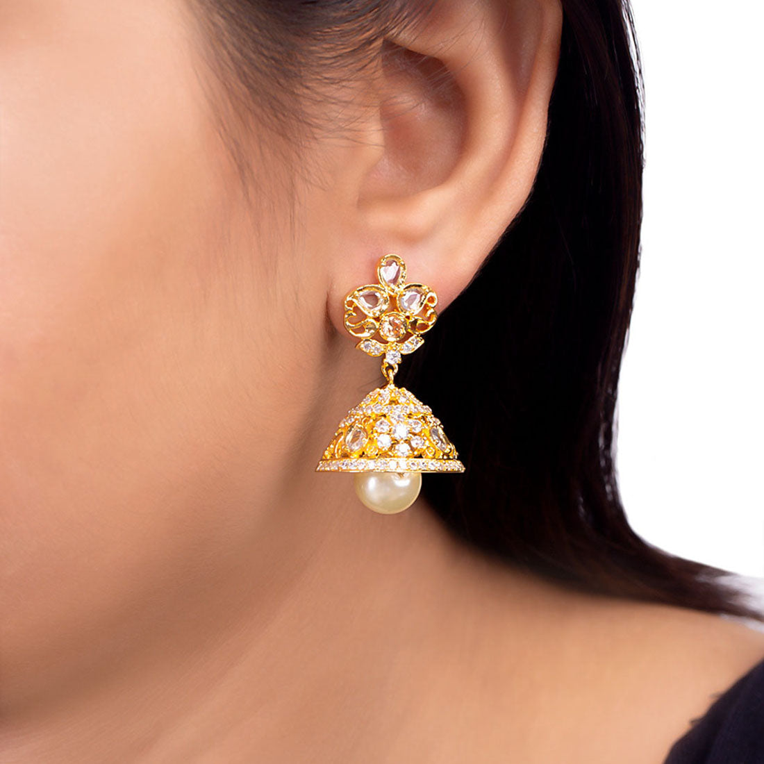 Ethnic Jhumka Style Earrings