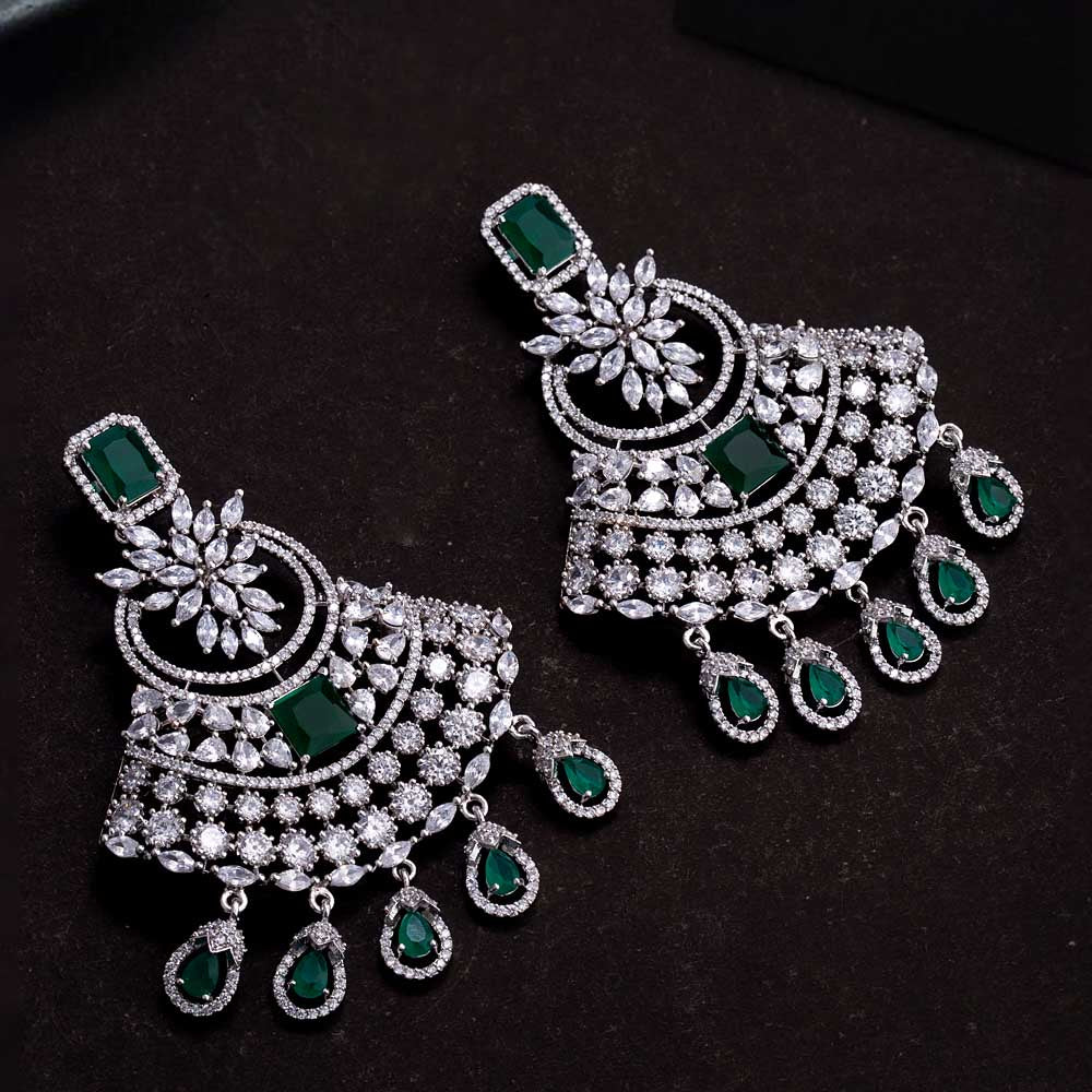Details 182+ earrings for gown indian latest