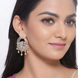 Zircon Gemstones Embellished Earrings