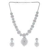 CZ Elegance Drop Style Jewellery Set