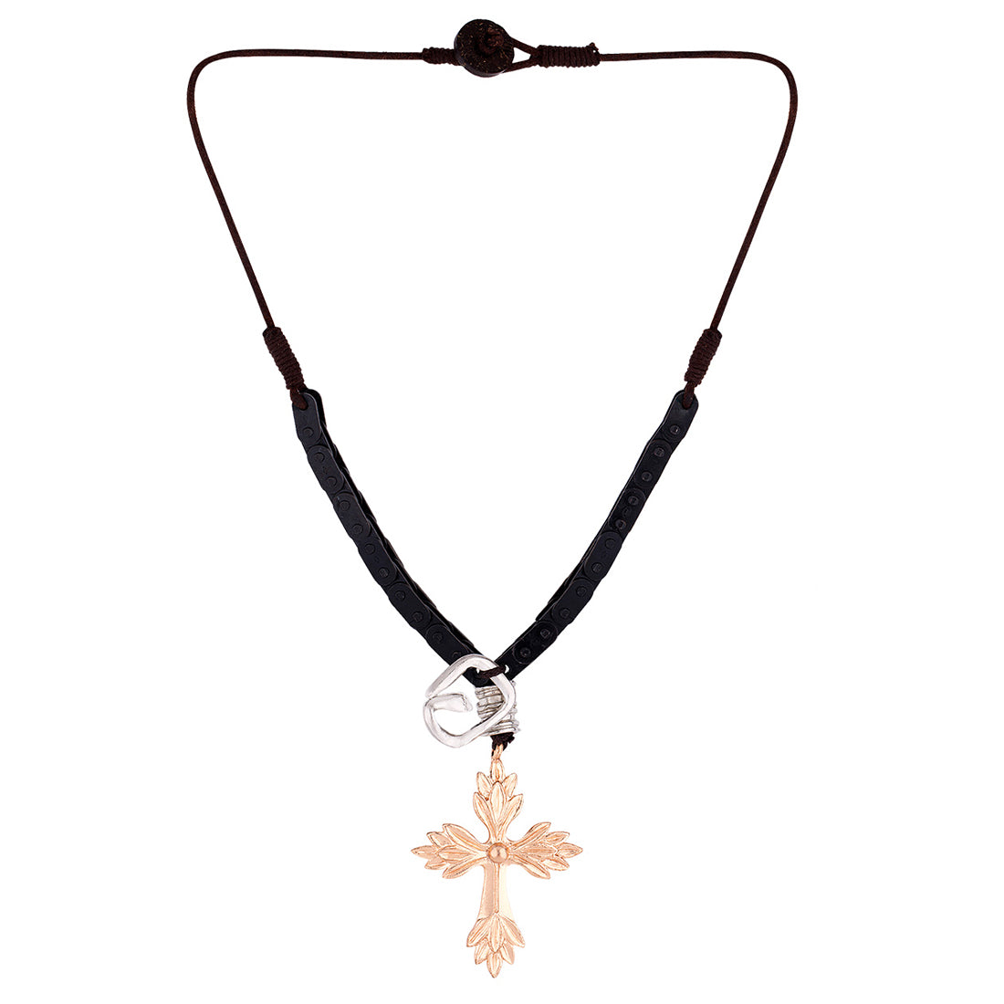 Motorcycle Diaries Cross Pendant Necklace