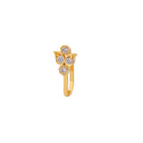 Zircons Adorned Casual Nose Pin