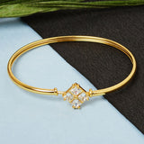 Sparkling Elegance Gold Plated CZ Bracelet