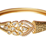 Sparkling Elegance Traditional Kundan Kada Bracelet