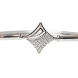 Sparkling Elegance Designer Classy Cuff Bracelet